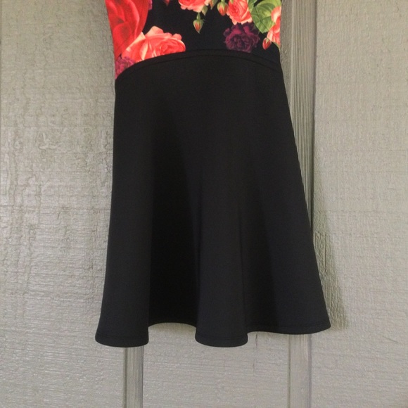 Ted Baker London Xylee Skater Mini Dress Size 0 00 In Floral Print Preppy Women - Picture 4 of 13